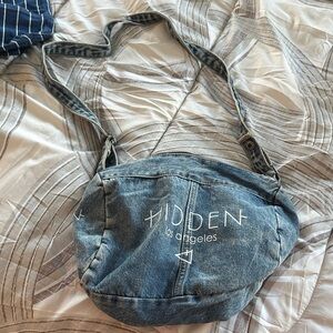 Hidden Los Angeles Denim Crossbody Bag